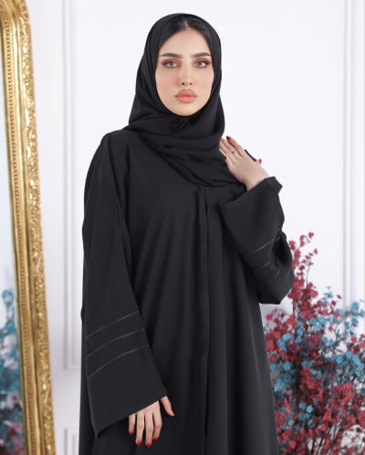 Aabaya with soft thin lines, practical