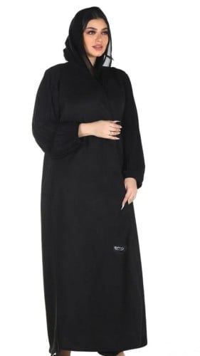 Winter abaya with shomooh and some tears