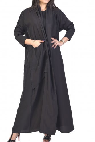 Abaya crepe salon