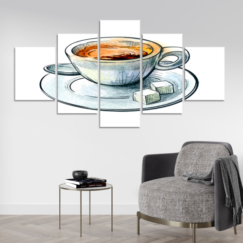 طقم 5 لوحات مقسمة #G54410