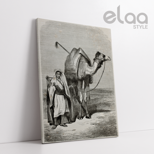 لوحة جدارية | صبي البادية