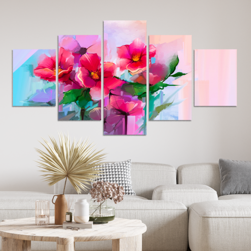 طقم 5 لوحات مقسمة #G5814