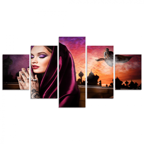 طقم 5 لوحات مقسمة #G5884