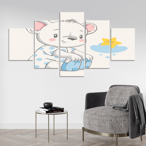 طقم 5 لوحات مقسمة #G5610