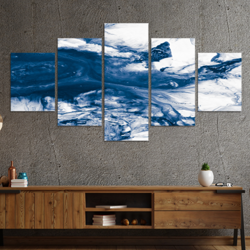 طقم 5 لوحات مقسمة #G5323