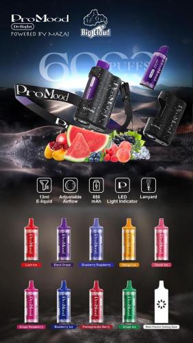 برو مود ديلايت بود شيشة - Promood Delight 6k puffs