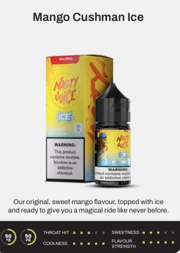 ناستي كاش مان مانجو بارد Nasty MANGO ICE CUSHMAN