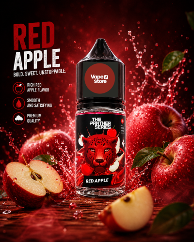 بنك بانثر تفاح احمر - PINK RED APPLE
