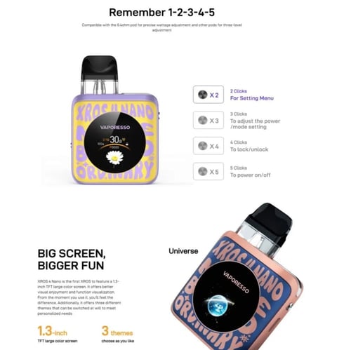 اكس روز نانو XROS NANO 4