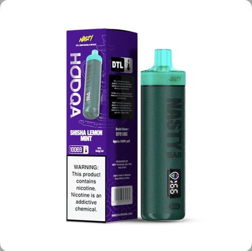 شيشة ناستي هوكا NASTY HOOQA 6MG 10000