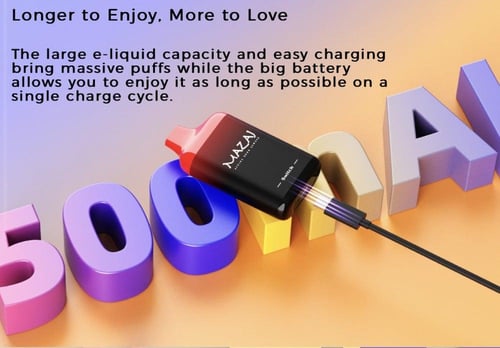 جهاز بطارية مزاج سوتش 12000 سحبة قابل لإعادة الشحن...