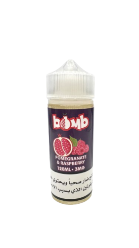 بومب رمان توت - 120مل Bomb Pomegranate Raspberry