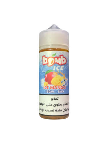 بومب مانجو ايس - 120مل Bomb Mango Ice