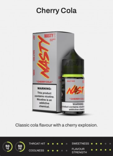 ناستي كولا كرز Nasty Cherry Cola
