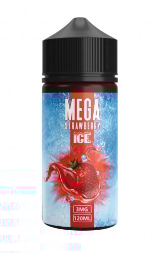 ميجا فراولة ايس - MEGA STRAWBERRY ICE 120ml