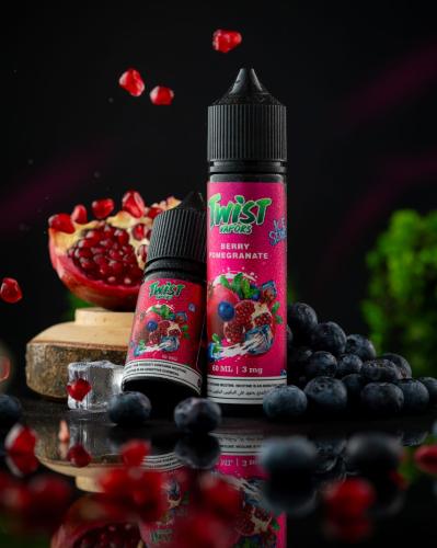 نكهة تويست رمان توت ايس Twist berry pomegranate ic...