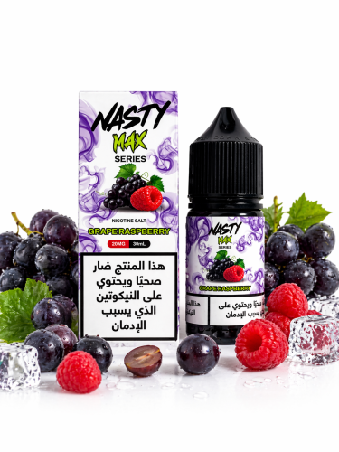 ناستي ماكس عنب توت - NASTY MAX GRAPE RASPBERRY