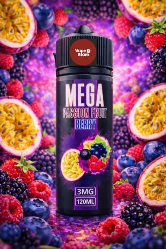 ميجا باشن توت 120مل - Mega passion fruit berry