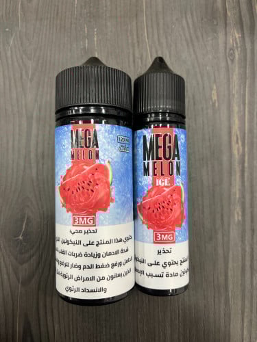 ميجا جح آيس -Mega Melon Ice 120ml