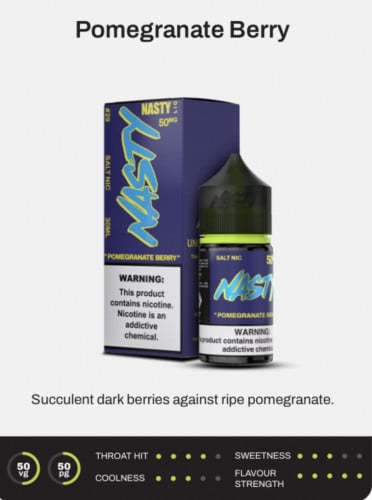 ناستي رمان توت Nasty Pomegranate Berry