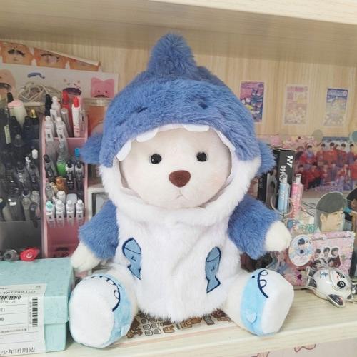 دمية دب لطيف مع طقم ملابس BJ2