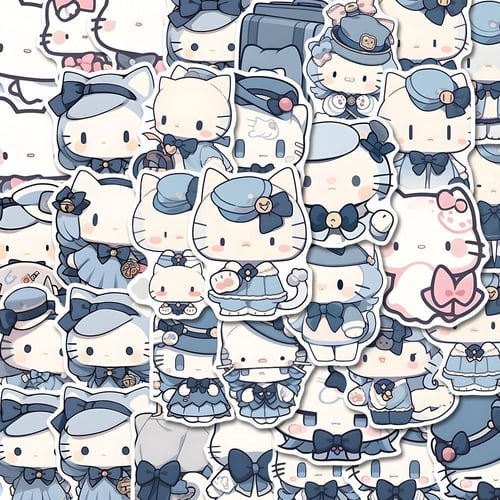 مجموعة ملصقات هيلوكيتي 80 ملصق