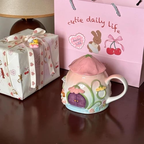 كوب سيراميك على شكل كوخ |MH5