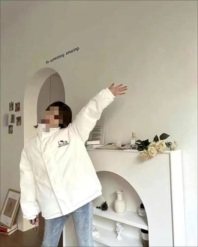 جاكيت اوفر سايز يلبس من جهتين