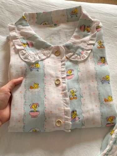 بجامة تويتي قطن 100%