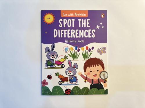 Spot the differencesActivity book
