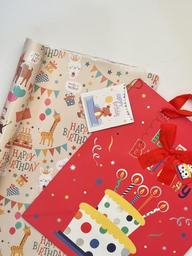 هدايا تغليف عيد ميلاد ( ولادي وبناتي )