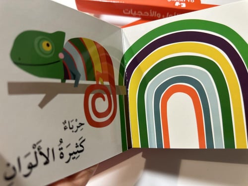 طقم ( كتاب + 10 أحاجي ) الألوان