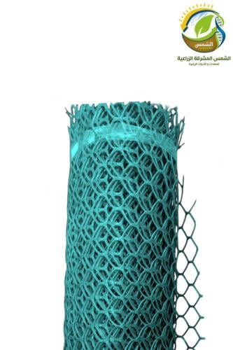 شبك زراعي اخضر بالمتر عرض 2متر