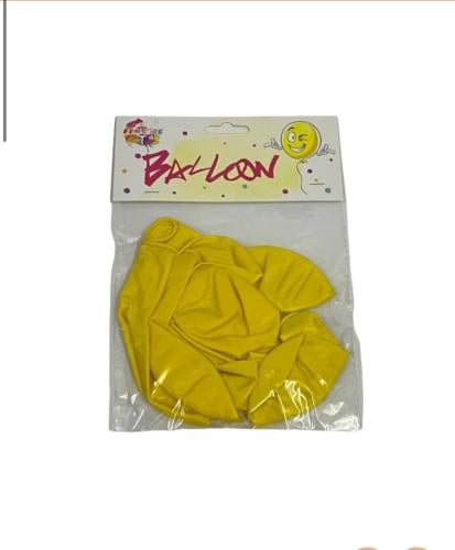 بالونات صفراء 8 حبة/12 مغلف