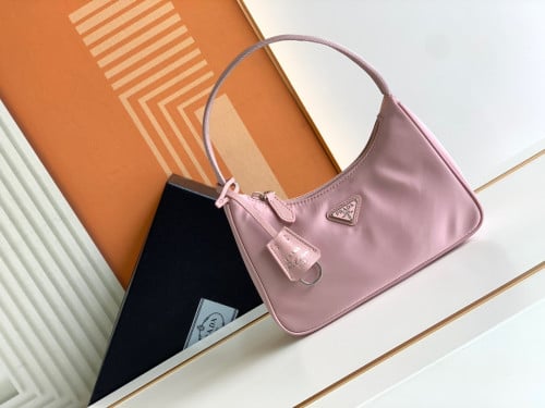 Prada logo-plaque mini bag