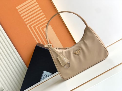 Prada logo-plaque mini bag