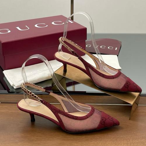 GUCCI SIGNORIA SLINGBACK PUMP