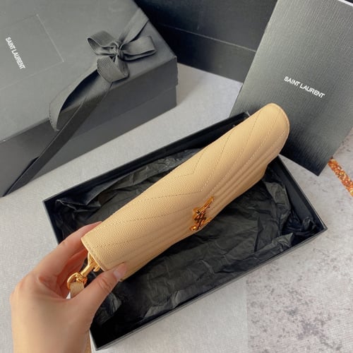 Saint Laurent Monogram chain wallet