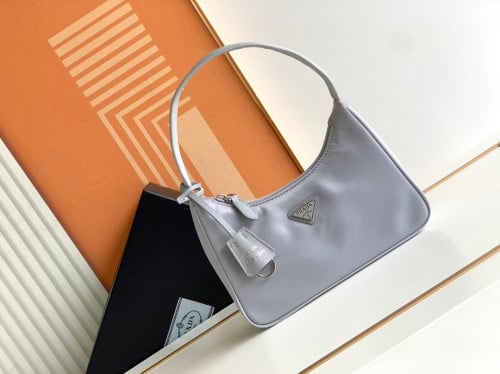 Prada logo-plaque mini bag