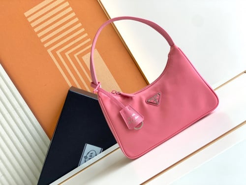 Prada logo-plaque mini bag