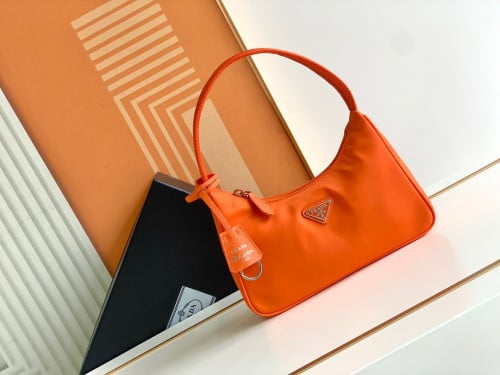 Prada logo-plaque mini bag