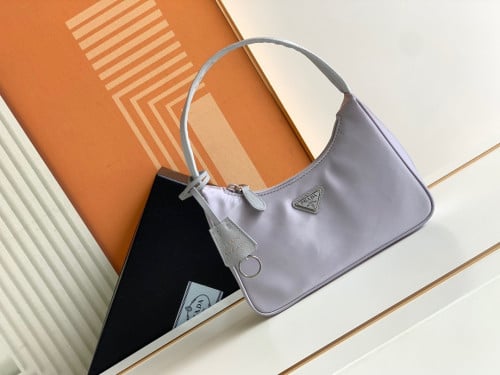 Prada logo-plaque mini bag