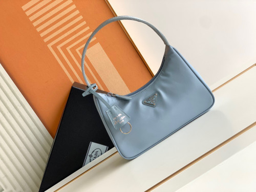 Prada logo-plaque mini bag