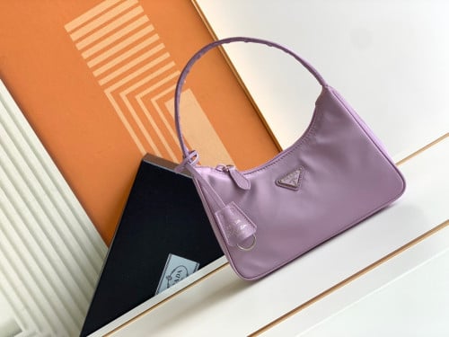 Prada logo-plaque mini bag