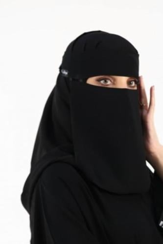 نقاب بدون مقوى بدون غطاء