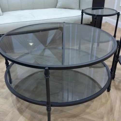 طقم طاولات ضيافة فاخر - تصميم عصري وأنيق