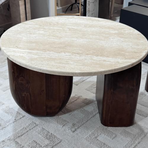 طاولة دائري رخام