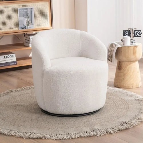 كرسي بوكليه ابيض