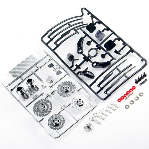 Xtra Speed 1/10 Rc Car Disc Brakes, Intercooler, E...