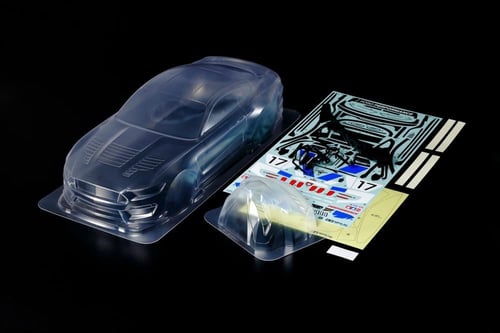 Tamiya 190mm Ford Mustang GT4 Clear Body Set For 1...